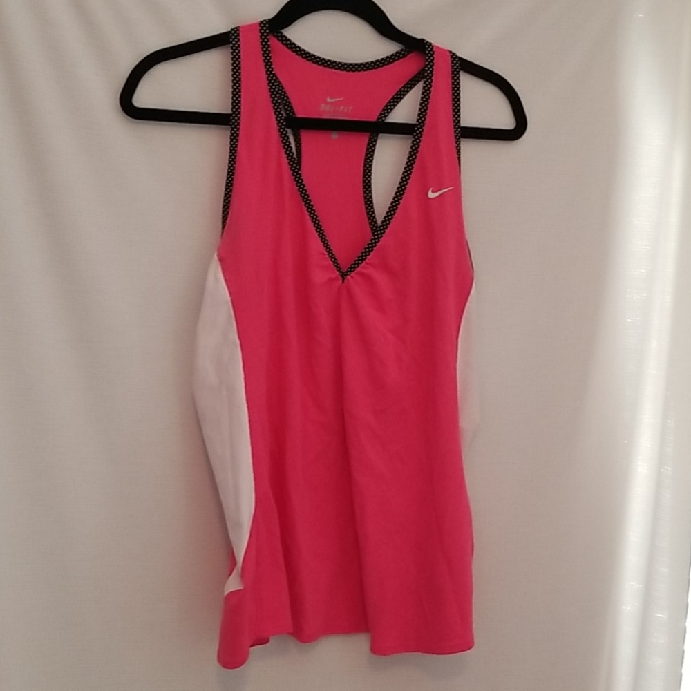 Women's pink Nike tank, size Large